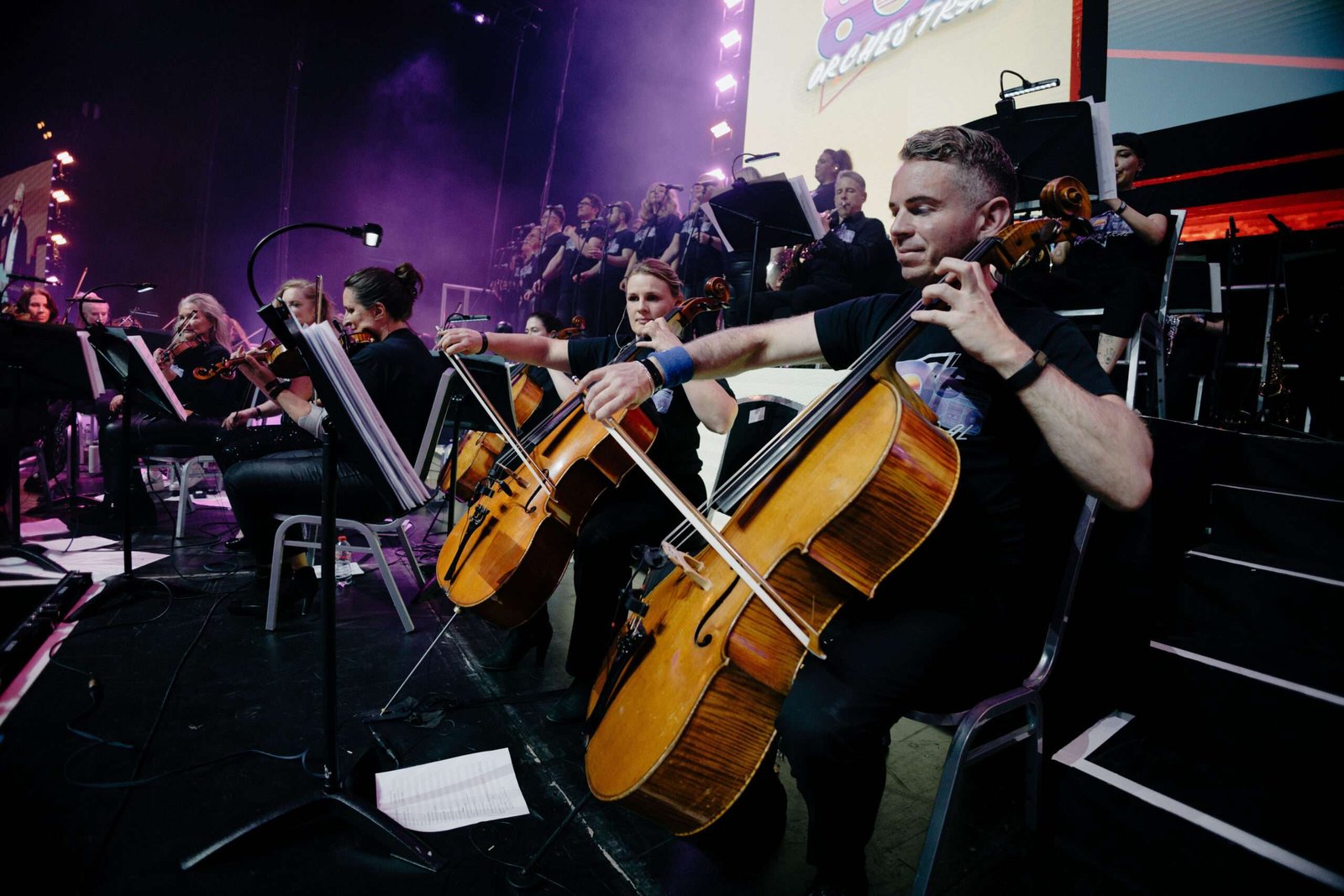 80s Orchestra Photo by Ray Keogh